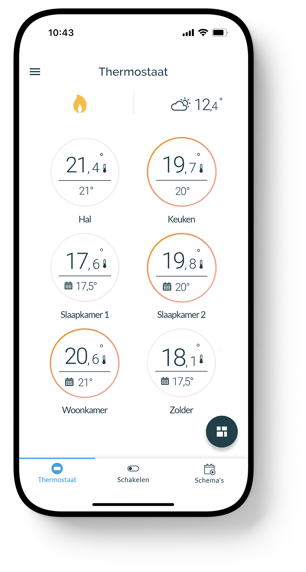 Adam HA Centrale regelunit Plugwise