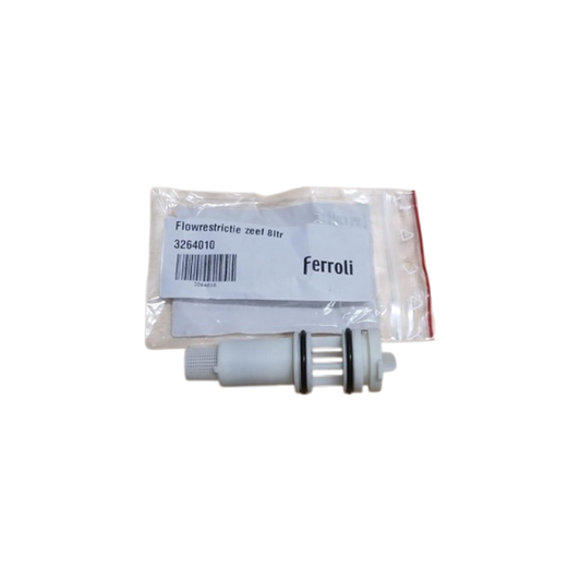 Ferroli flowrestrictie met zeef 8 liter 3264010