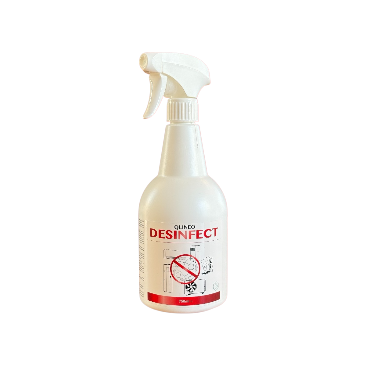 Qlineo Desinfect 750 ml voor airconditioner- en ventilatiesystemen